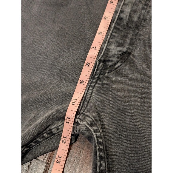Levis 514 Jeans Mens 37x29 Gray Straight Leg Faded Denim Grunge Classic Y2K - Picture 11 of 13